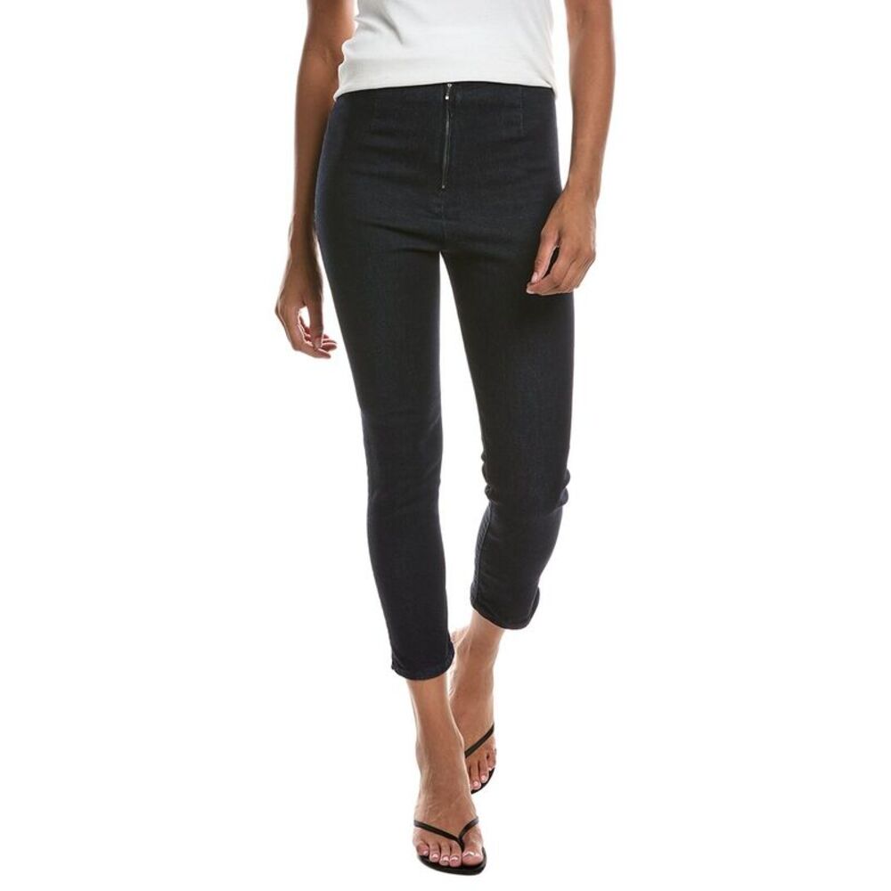 Madewell Womens  Denim Slim Crop Pant, Blue